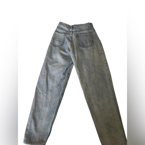 PrettyLittleThing Light Wash Jeans Size 0 - Picture 3 of 5